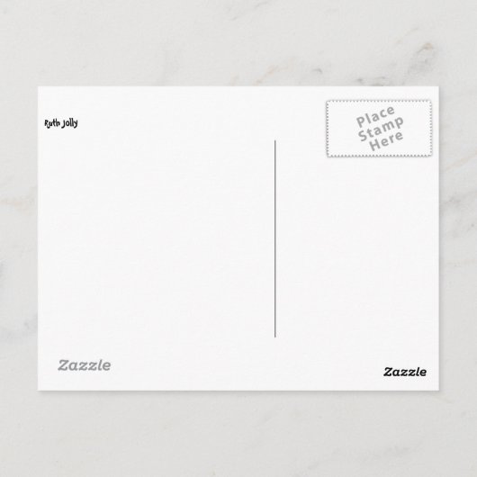 IJzigheid van een polair beer Briefkaart (Achterkant)