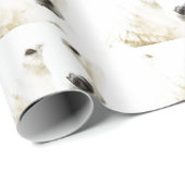 IJzigheid van een polair beer Cadeaupapier (Rol Hoek)