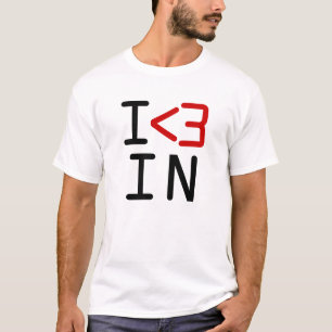 Ik <3 IN T-shirt