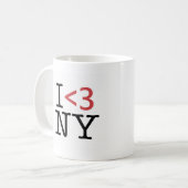 IK <3 NY KOFFIEMOK (Voorkant links)