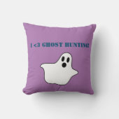 "Ik <3 spookjacht" gooi kussen (Voorkant)