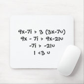 Ik <3 u, Nerd Love Muismat (Met muis)