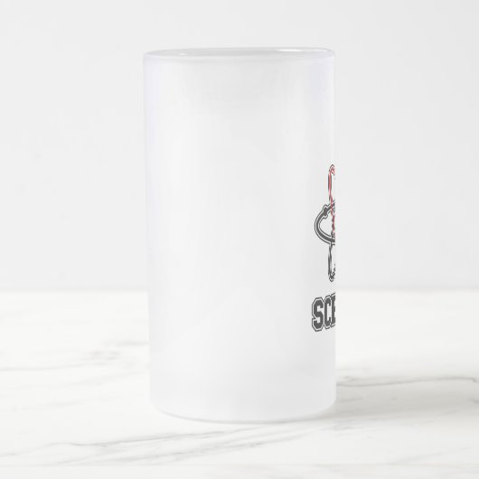 Ik <3 Wetenschap! Matglas Bierpul (Center)