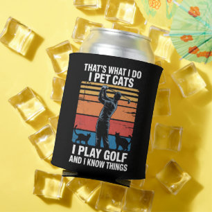Ik Aai Katten Die Golf Spelen & Weten Dingen Golfe Blikjeskoeler