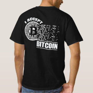 Ik accepteer Bitcoin Crypto T-shirt