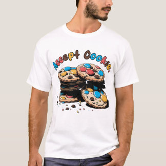 Ik accepteer cookies t-shirt