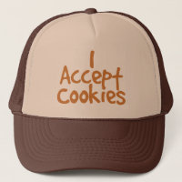 Ik accepteer Cookies Trucker Hat