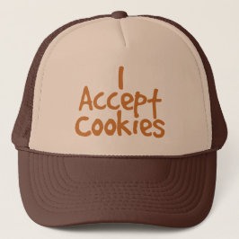 Ik accepteer Cookies Trucker Hat Pet