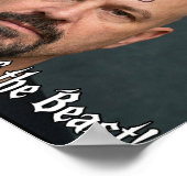 Ik accepteer het teken poster (Hoek)