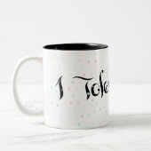 Ik accepteer je. tweekleurige koffiemok (Links)