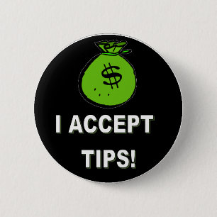 IK ACCEPTEER TIPS RONDE BUTTON 5,7 CM