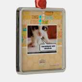 Ik achtervolg slechte fingsawai metalen ornament (Rechts)