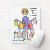 Ik adem dus ik koop een computer muismat (Met muis)