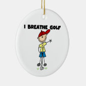 Ik adem golf keramisch ornament (Rechts)