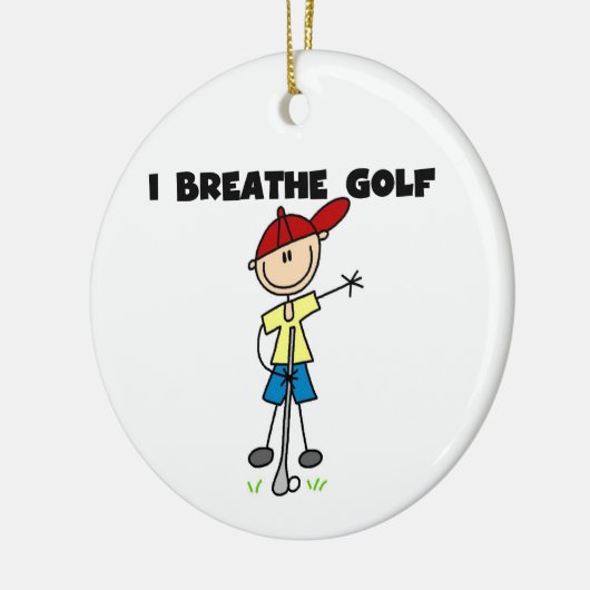 Ik adem golf keramisch ornament (Links)