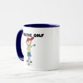 Ik Adem Golf Mok (Voorkant links)
