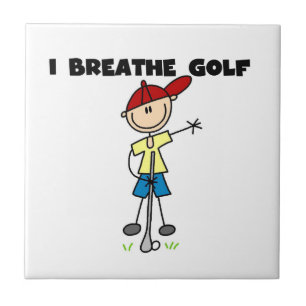 Ik Adem Golf Tegeltje