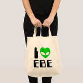 Ik Alien Heart EBE Tote Bag (Voorkant (product))