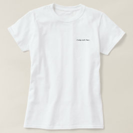 Ik alleen creëer chaos t-shirt