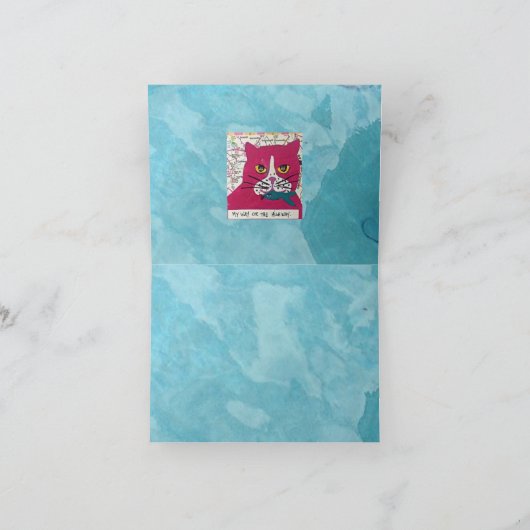 IK ALS NOTECARD- EEN PERSOON VAN MENSEN FREAKIN KAART (Binnen)