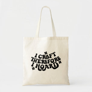 Ik ambacht daarom hamster ik Canvas tas
