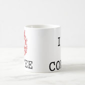 Ik anatomische harthoffie koffiemok (Center)