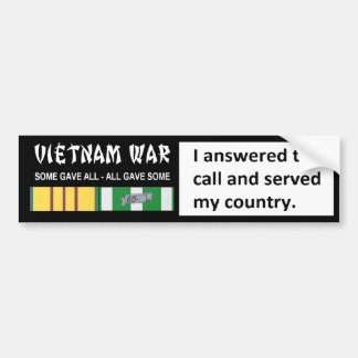 IK ANTWOORDDE DE VRAAG EN SLECHTDE MIJN LAND BUMPERSTICKER