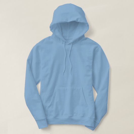 "Ik at bij SHARKY's CAFE" Hoodie (Design voorkant)