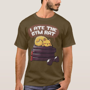 Ik at de gym rat van Tobe Fonseca T-shirt
