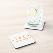 Ik at pi drankjes onderzetter (Rechterzijde)