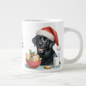 Ik at Santa's Cookies Labrador Retriever Puppy Dog Grote Koffiekop (Rechts)