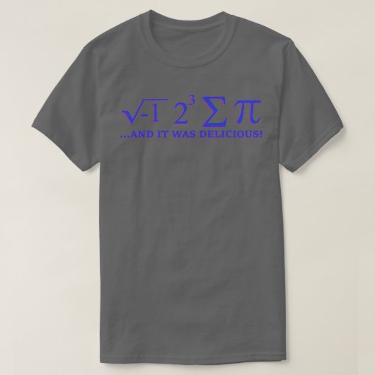 Ik at sum pi en het was heerlijk t-shirt (Design voorkant)