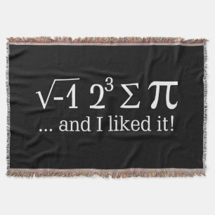 Ik at wat taart en ik vond het goed Decor Deken