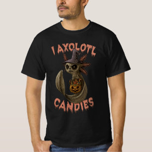 ik axolotl snoepjes Zoete Axolotl Snoep Liefhebber T-shirt
