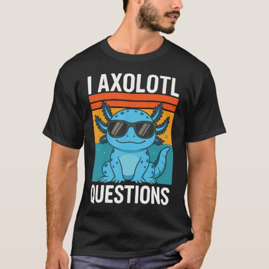 Ik Axolotl T-shirt (Voorkant)