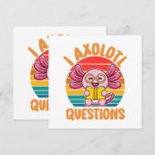 Ik Axolotl Vragen (Voorkant / Achterkant)