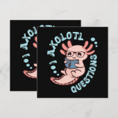 Ik Axolotl Vragen (Voorkant / Achterkant)