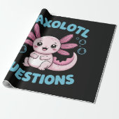 Ik Axolotl Vragen Cadeaupapier (Uitgerold)
