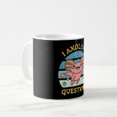Ik axolotl vragen koffiemok (Voorkant links)