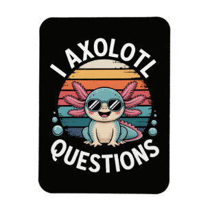 Ik Axolotl Vragen Magneet