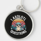 Ik Axolotl Vragen Tote Sleutelhanger (Voorkant)