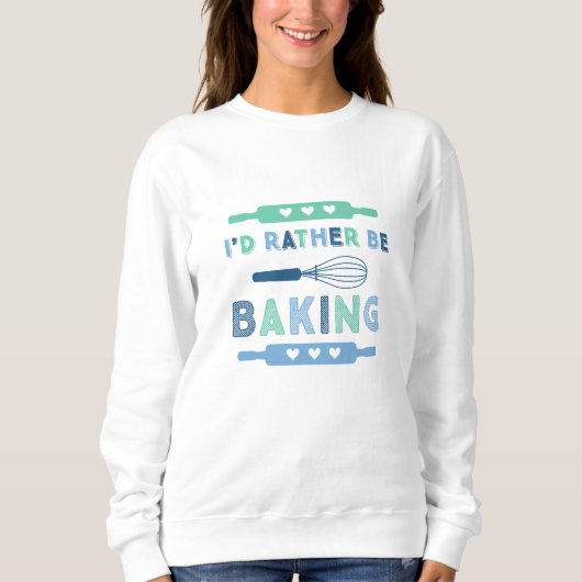 Ik Bak Liever Blauw Trui (Voorkant)