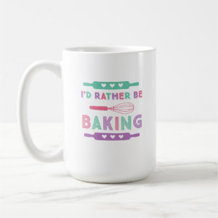 Ik Bak Liever Roze Paars Koffiemok
