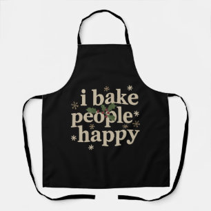 Ik Bak Mensen Gelukkig Cupcake & Cookie Bakploeg  Schort