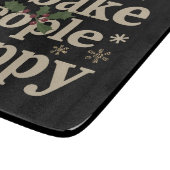 Ik bak mensen Happy Cupcake & Cookie Baking Crew Snijplank (Hoek)