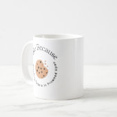 Ik bak omdat mensen gestraft worden koffiemok (Voorkant links)