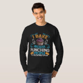 Ik bak omdat mensen gestraft worden op een Ba T-shirt (Voorkant volledig)