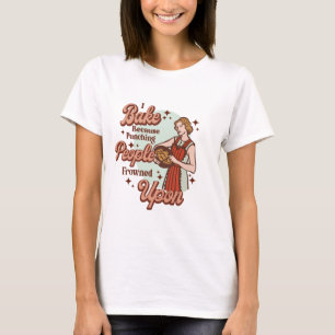 Ik bak omdat mensen gestraft worden t-shirt