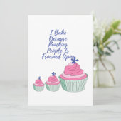 Ik bak omdat mensen slaan wordt afgekeurd - F Kaart (Staand voorkant)