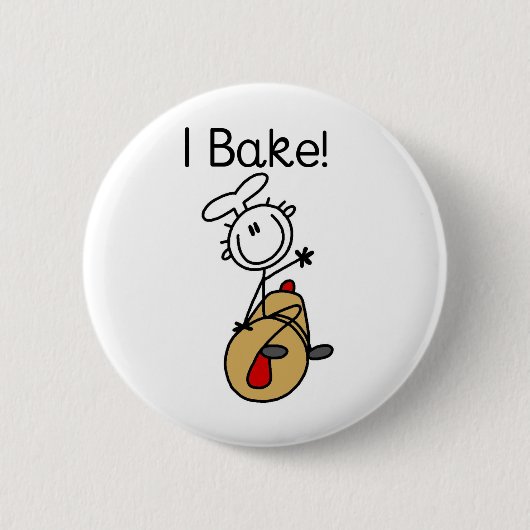 Ik Bak Ronde Button 5,7 Cm (Voorkant)